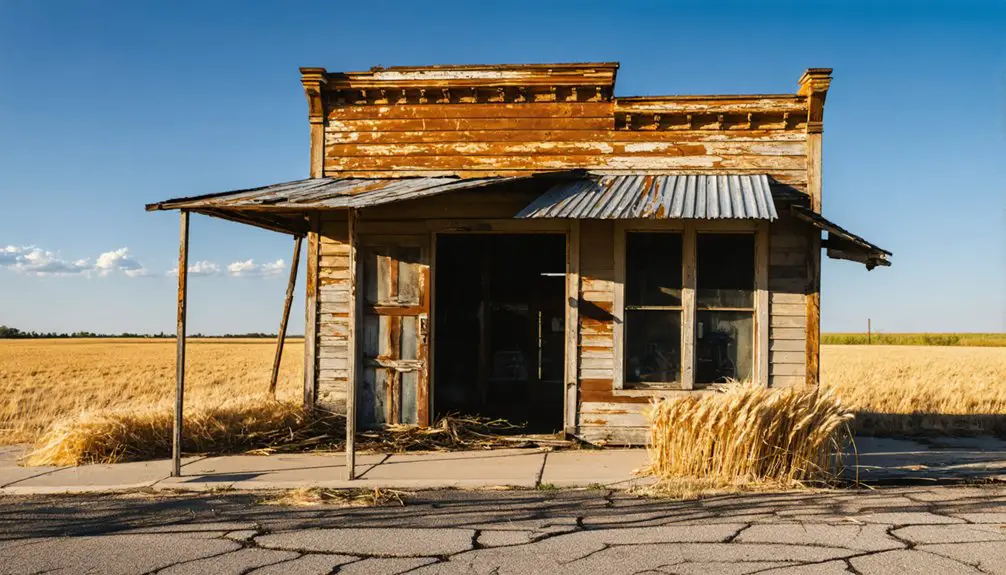 abandoned oklahoma mining town