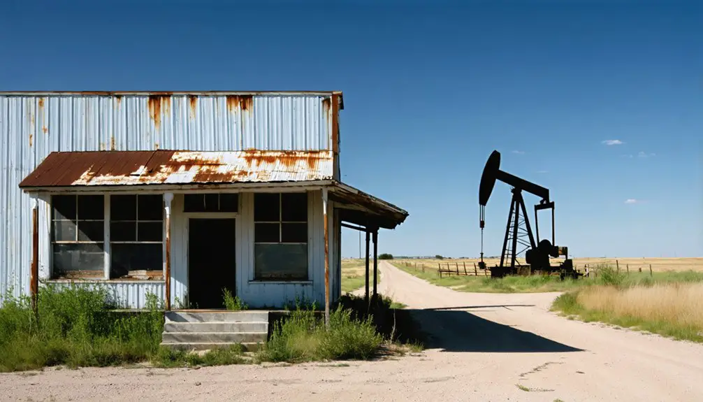 abandoned oklahoma mining town