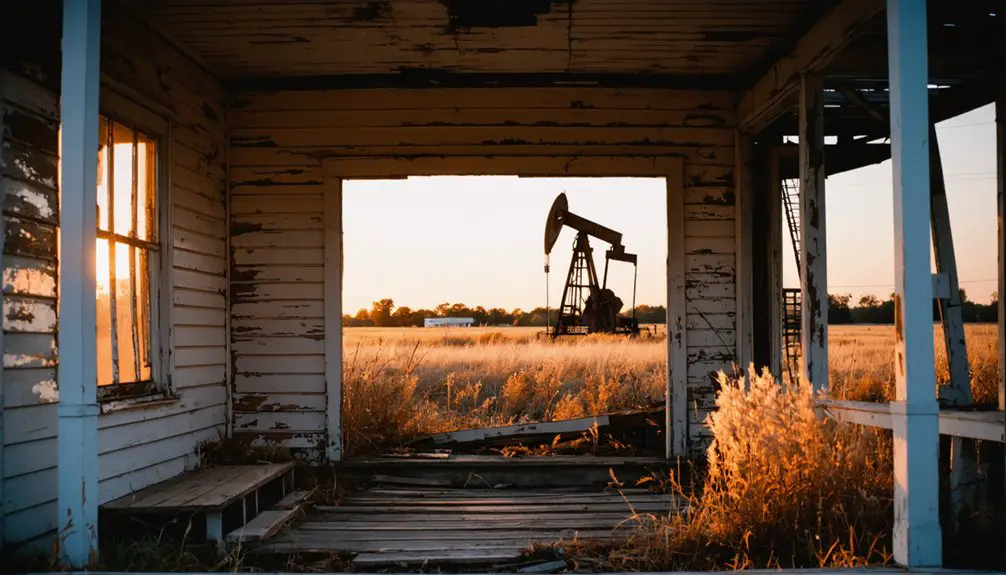 abandoned oklahoma mining town