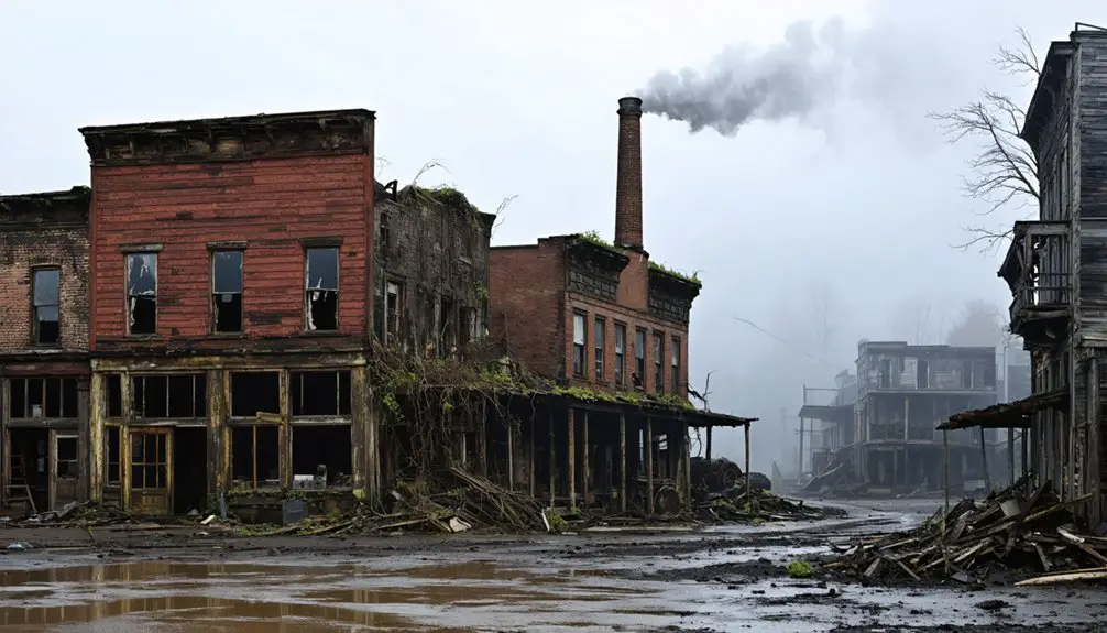 abandoned pennsylvania mining town