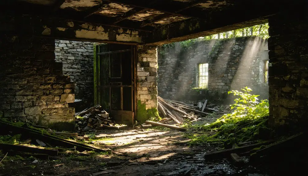 abandoned remnants of history