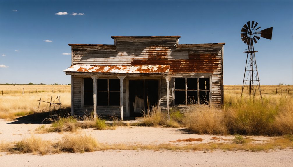 abandoned rural texas settlement