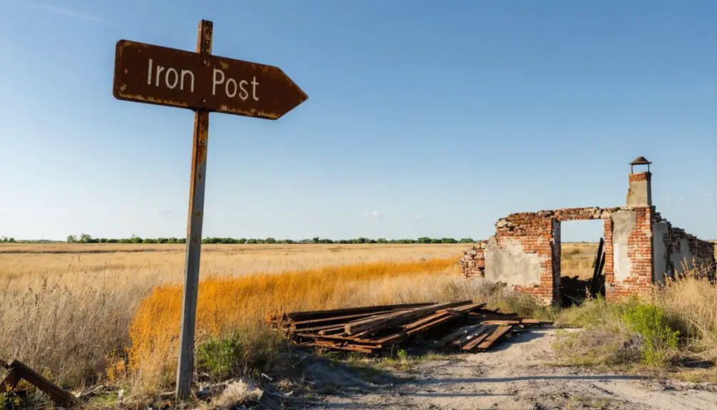 abandoned settlement in oklahoma