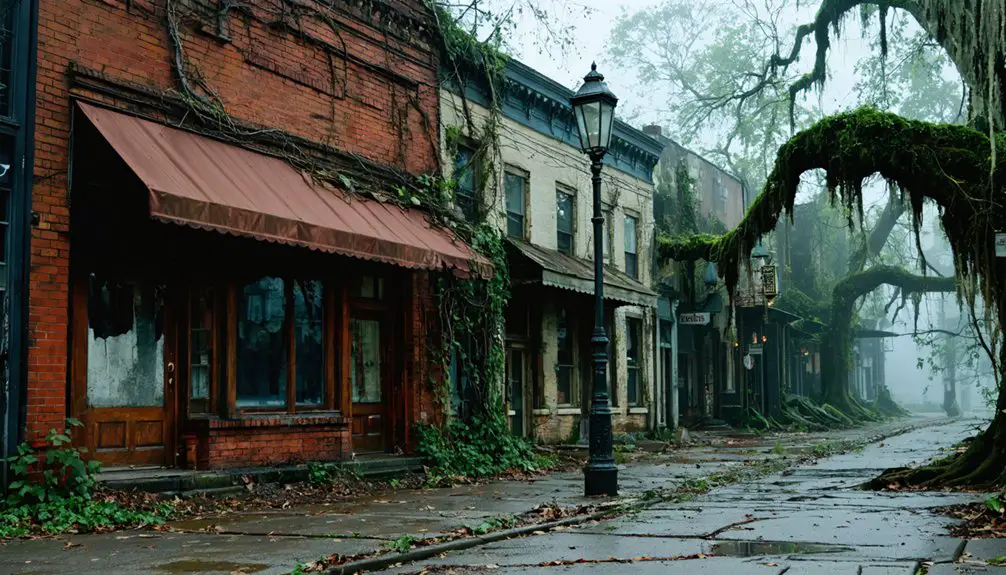 abandoned southern ghost town