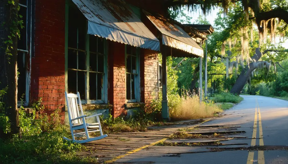 abandoned southern town history