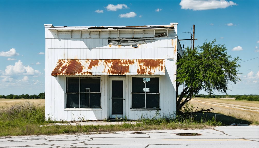 abandoned texas coastal settlement