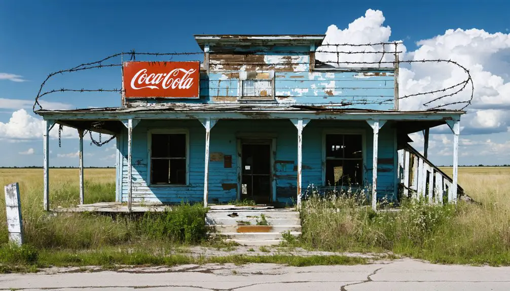 abandoned texas community decline