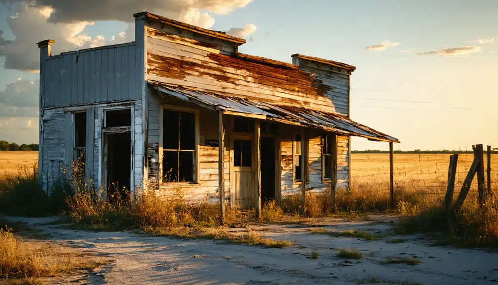 abandoned texas mining town