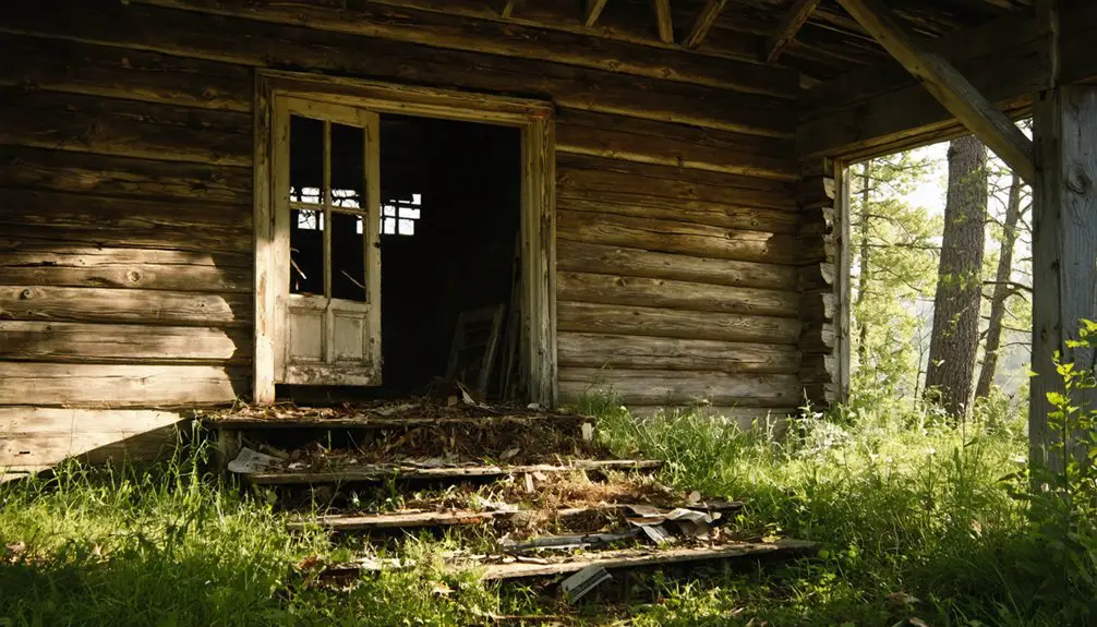 abandoned town in maine