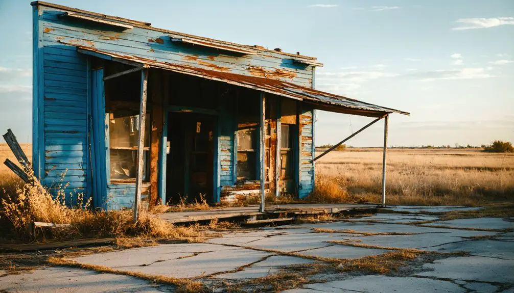 abandoned town in oklahoma
