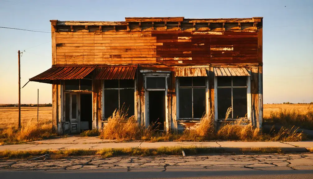 abandoned town in oklahoma