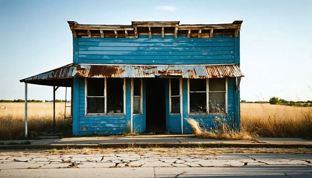 abandoned town in oklahoma
