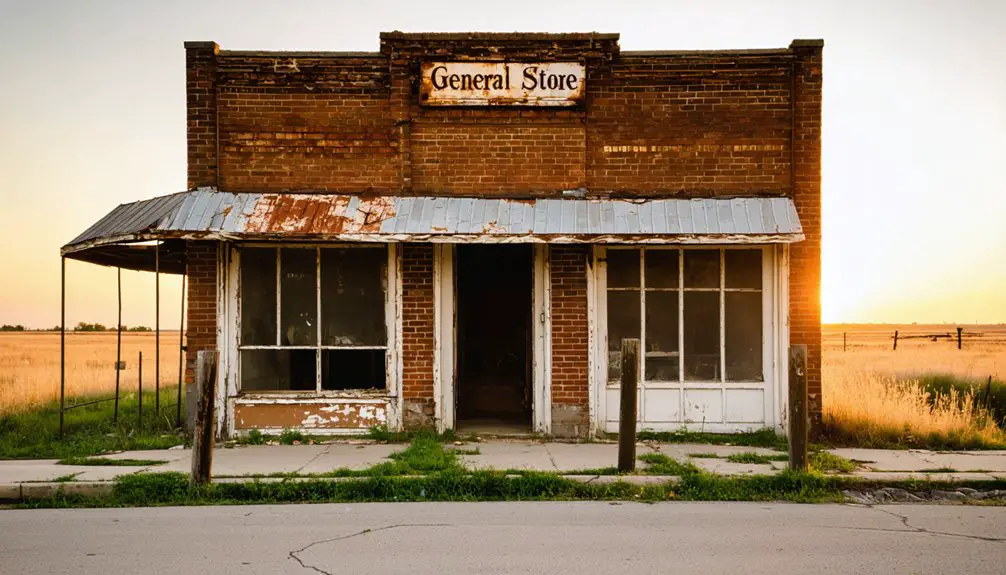 abandoned town in oklahoma