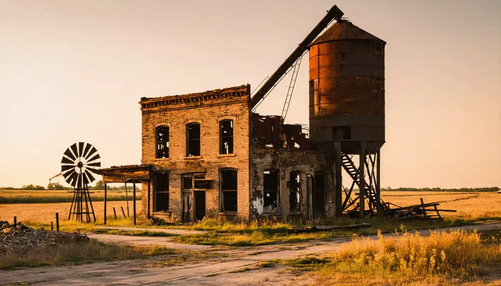 abandoned town in oklahoma