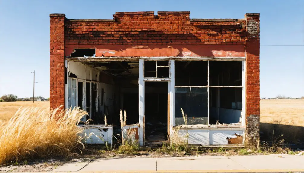 abandoned town in oklahoma