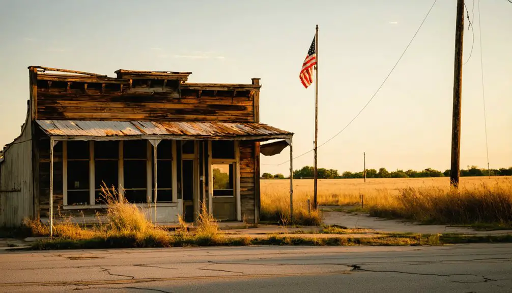 abandoned town in oklahoma