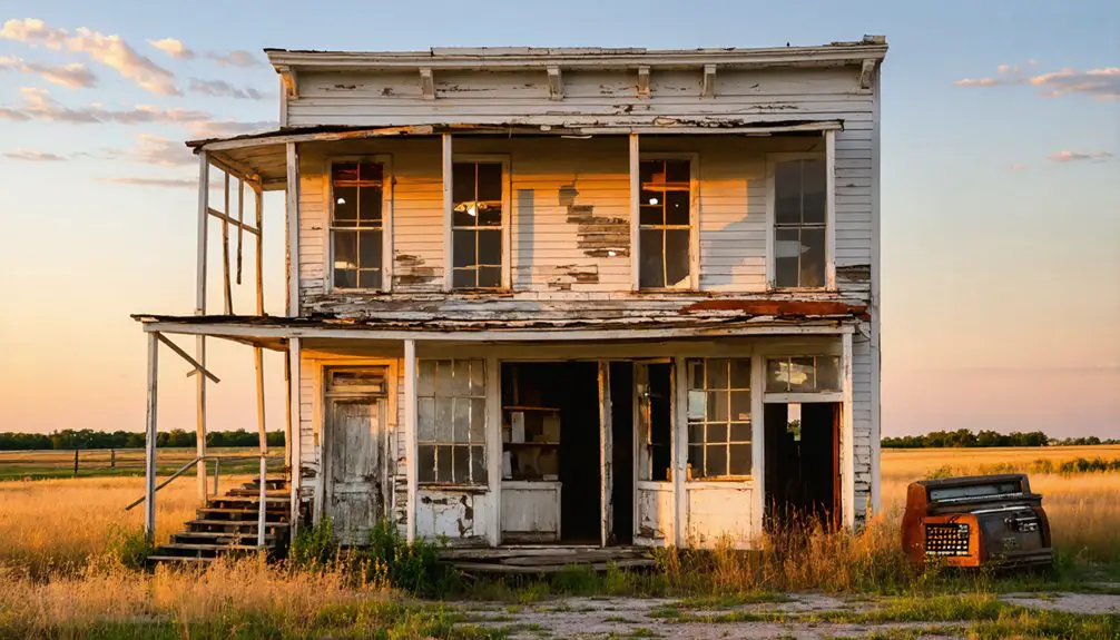 abandoned town in oklahoma