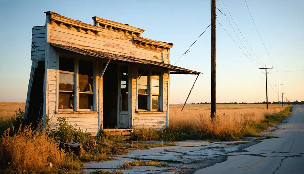 abandoned town in oklahoma