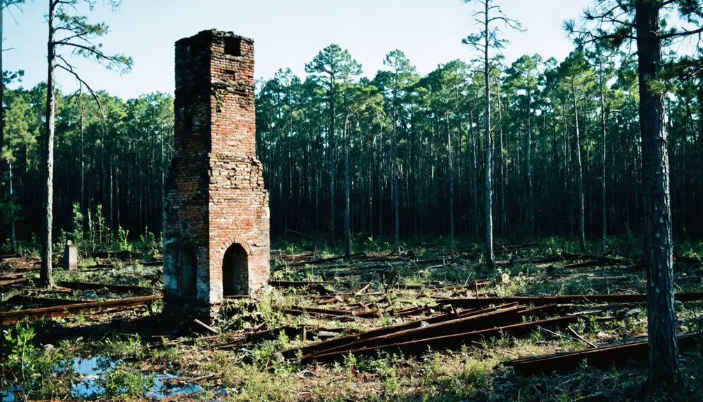 andersonville island historical remnants