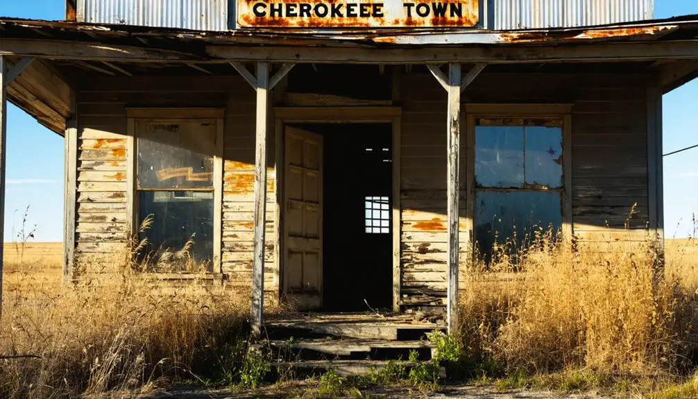 cherokee town s economic decline