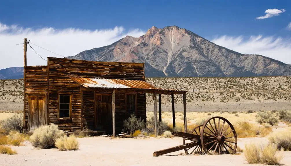 desolate nevada ghost town