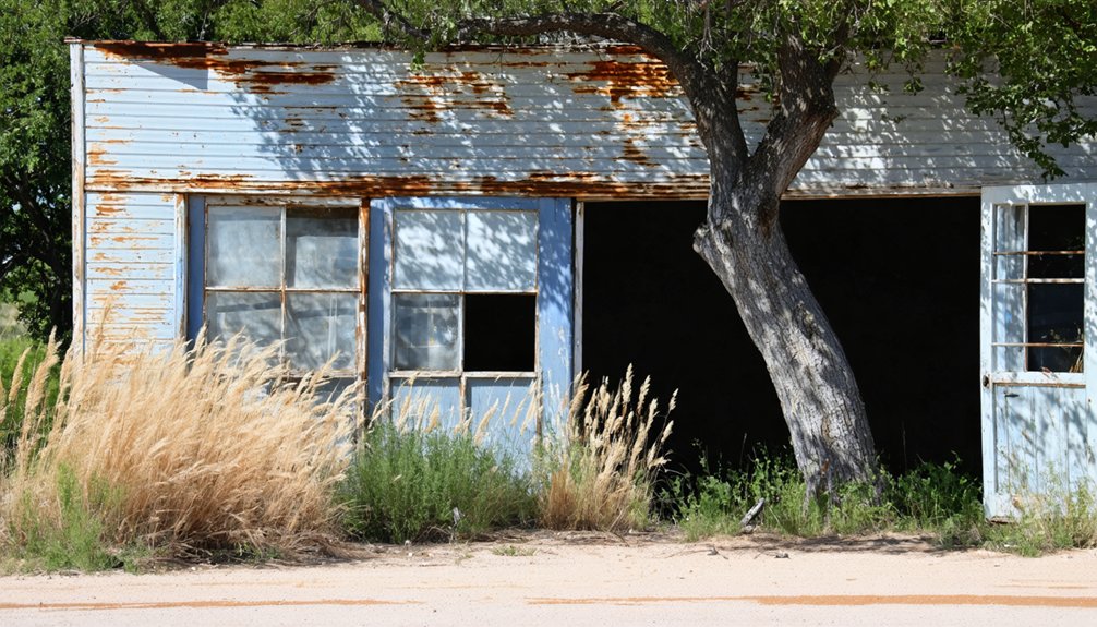 deteriorated foundations reveal history