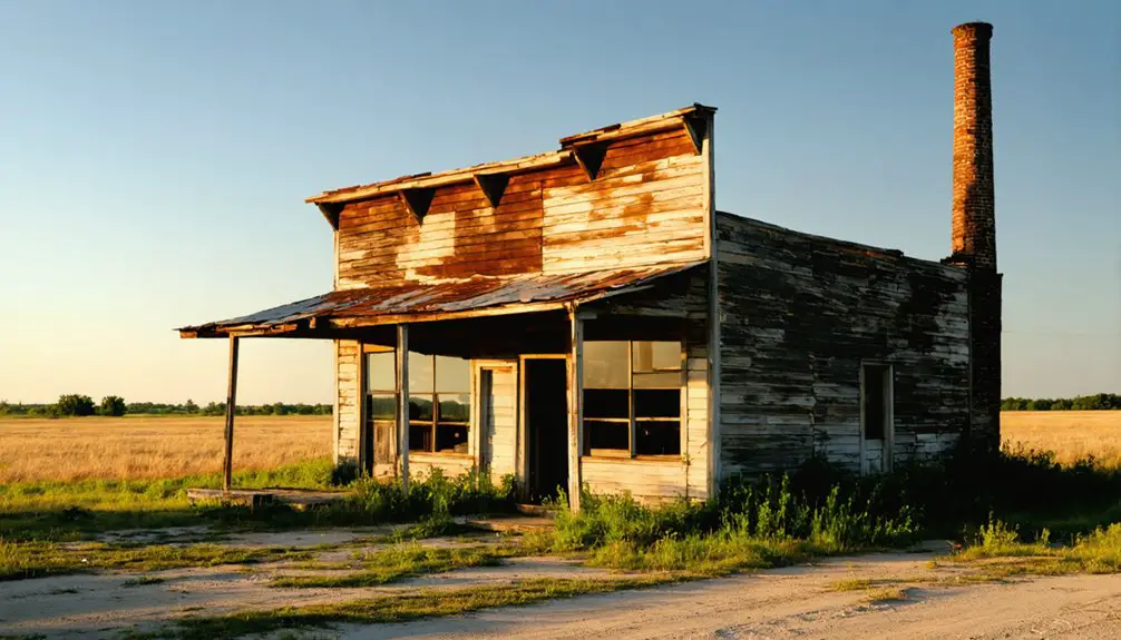 deteriorating early 20th century structures