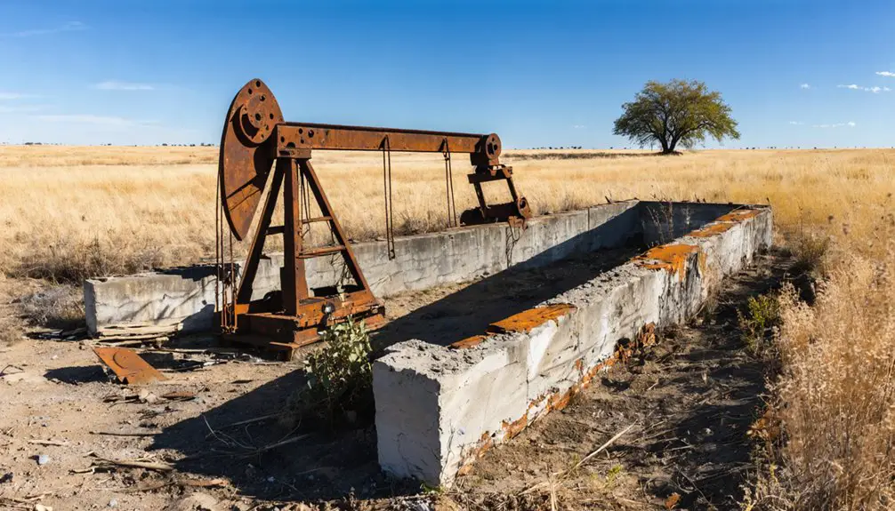 forgotten ghost town remnants