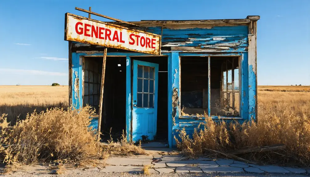 from prosperity to abandonment