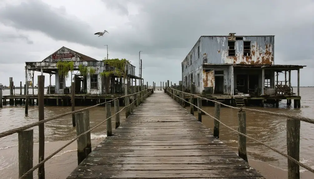 from thriving port to abandonment