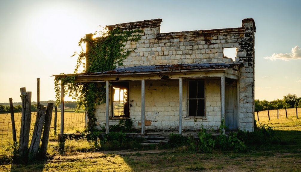 from thriving to abandoned