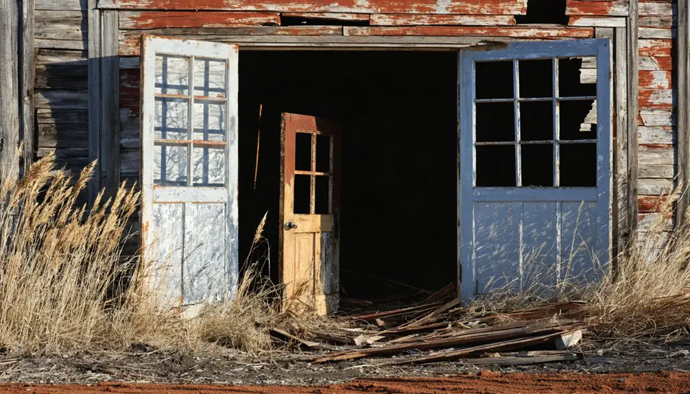 ghost town remnants reclaiming nature
