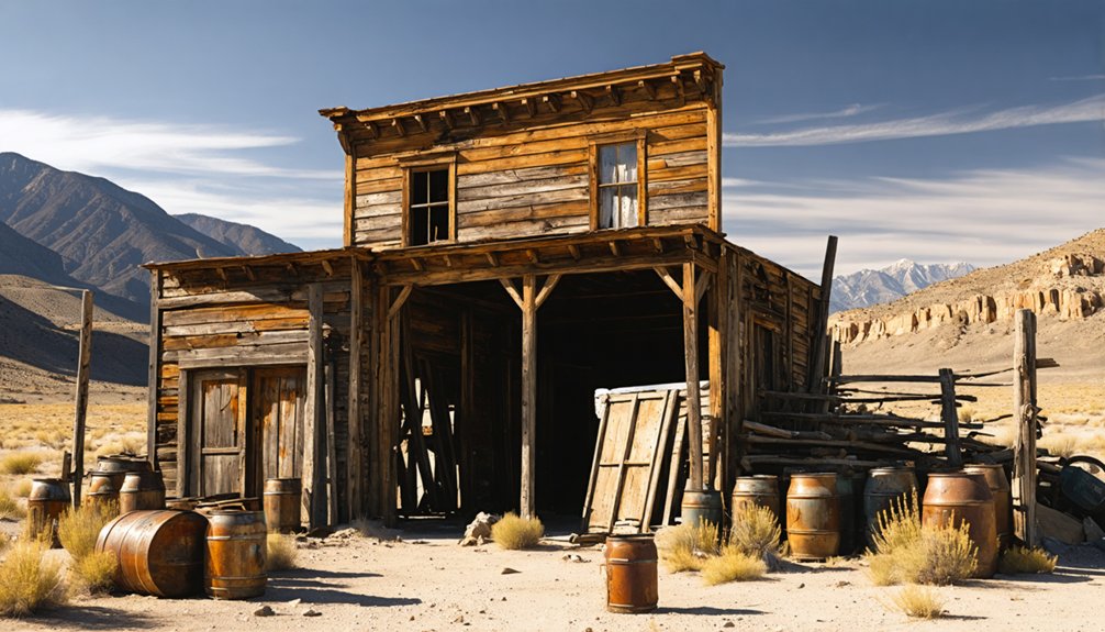 ghost town s historical remnants