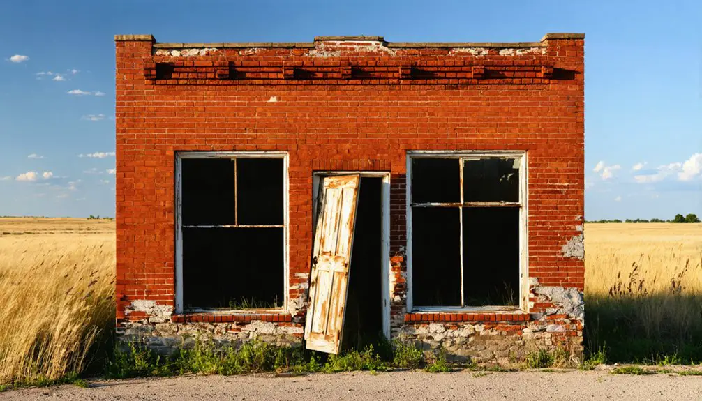 ghost town s historical remnants