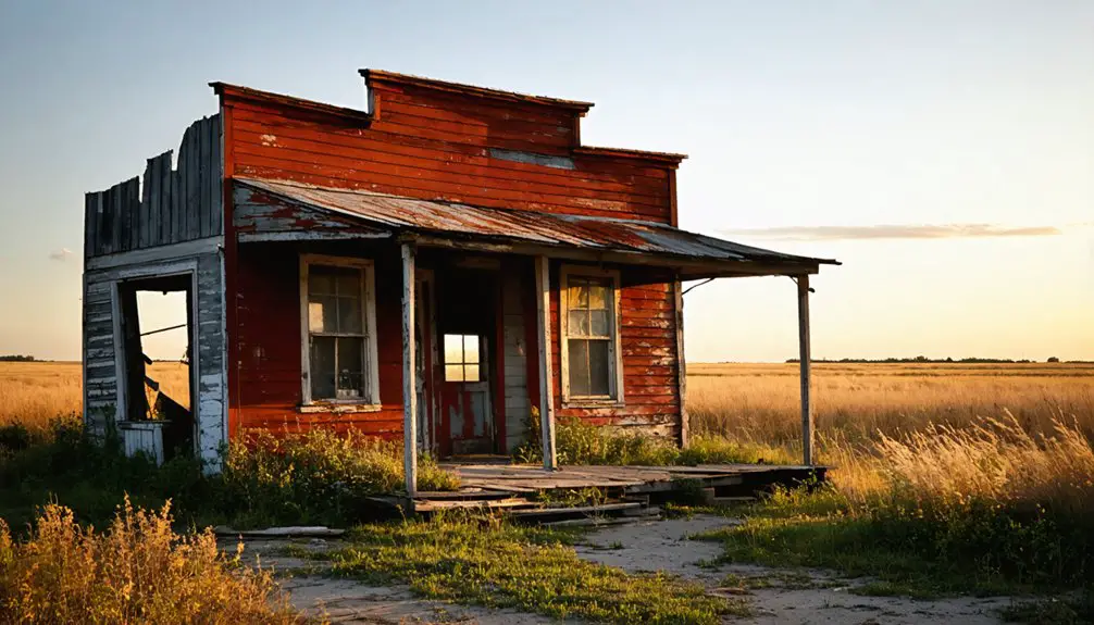 historic frontier settlement remnants