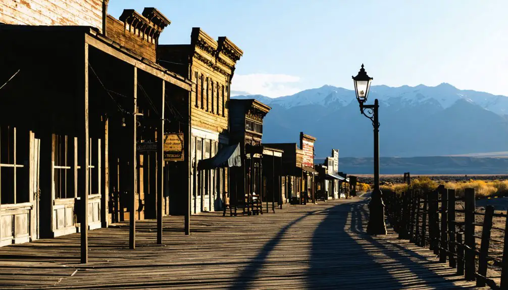 historic mining ghost town