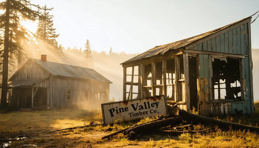 lumber boom to ghost town