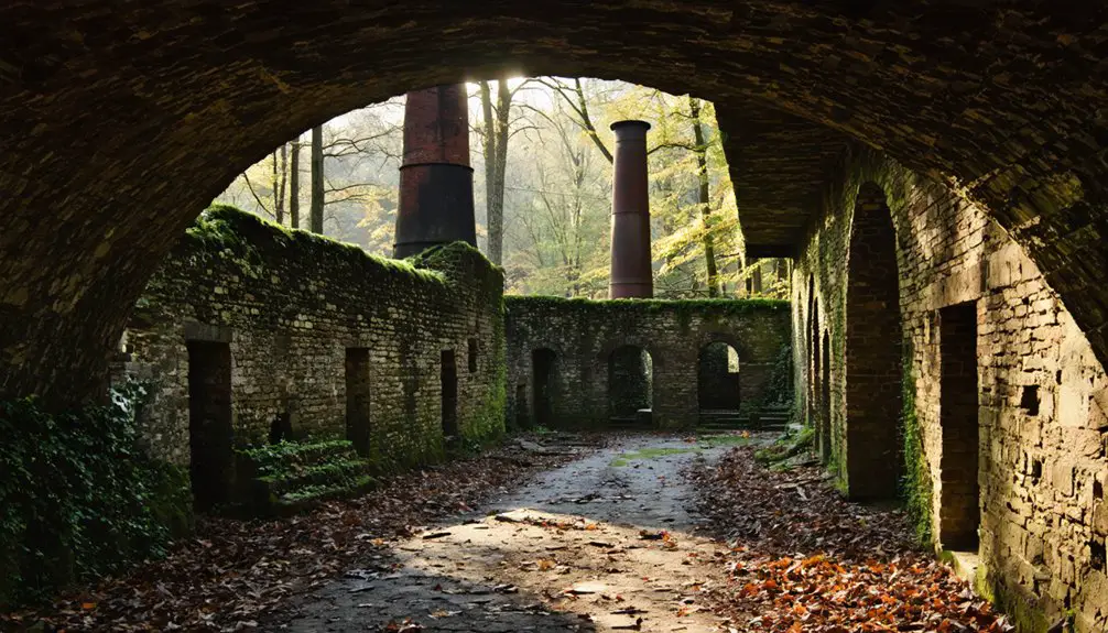 mining heritage stone remnants