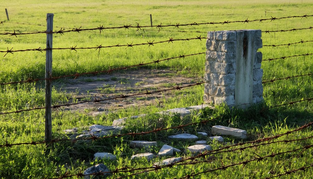 nature reclaims frontier remnants