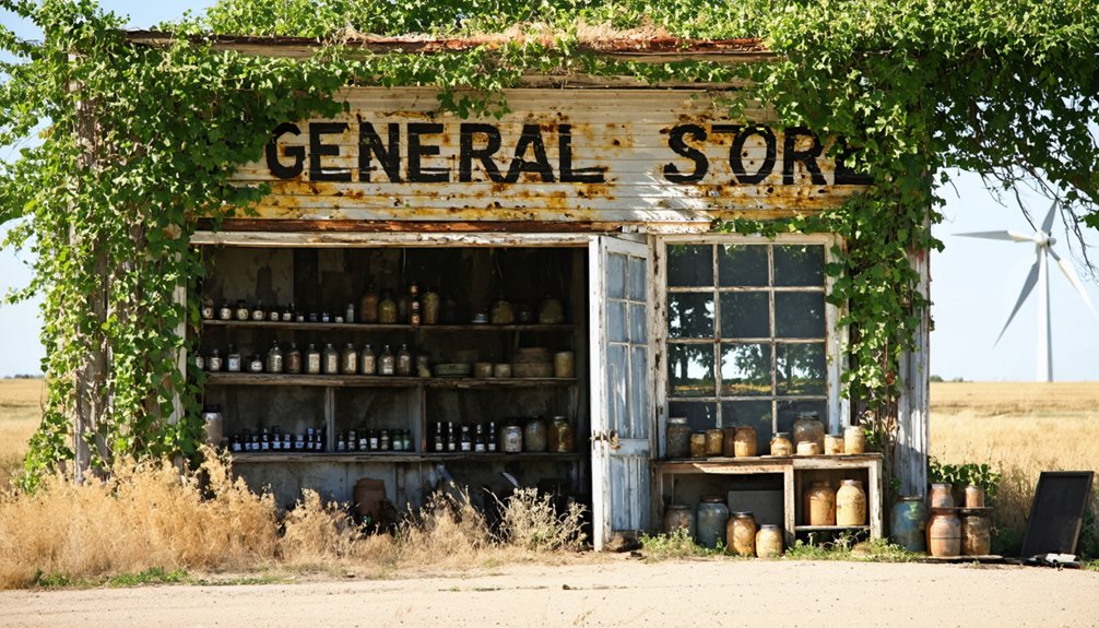 nature reclaims ghost town