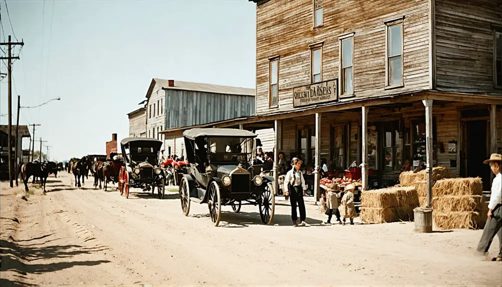 oil boom community life