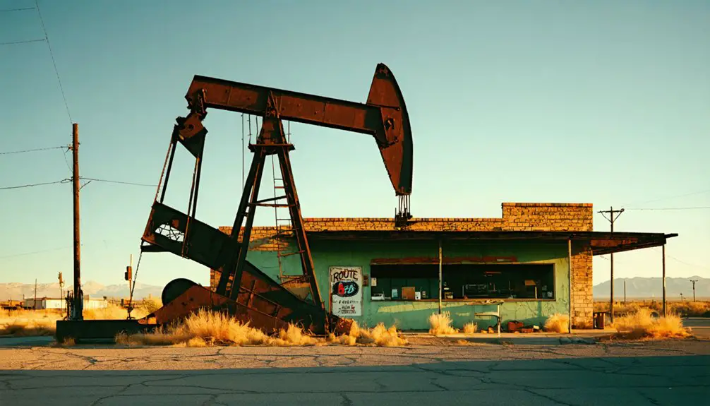 oil boom then decline