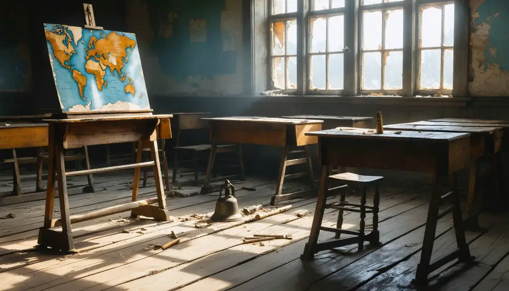 oil town education decline