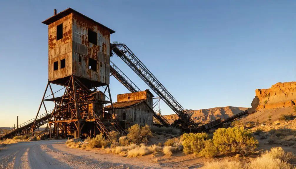 thriving copper mining community