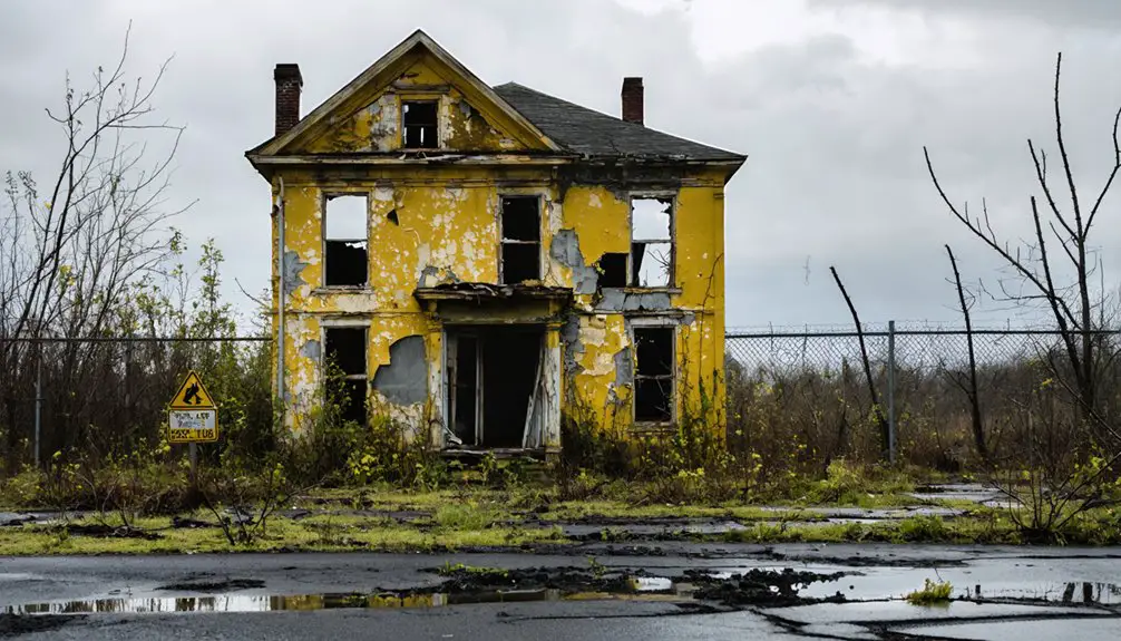 toxic waste abandoned community