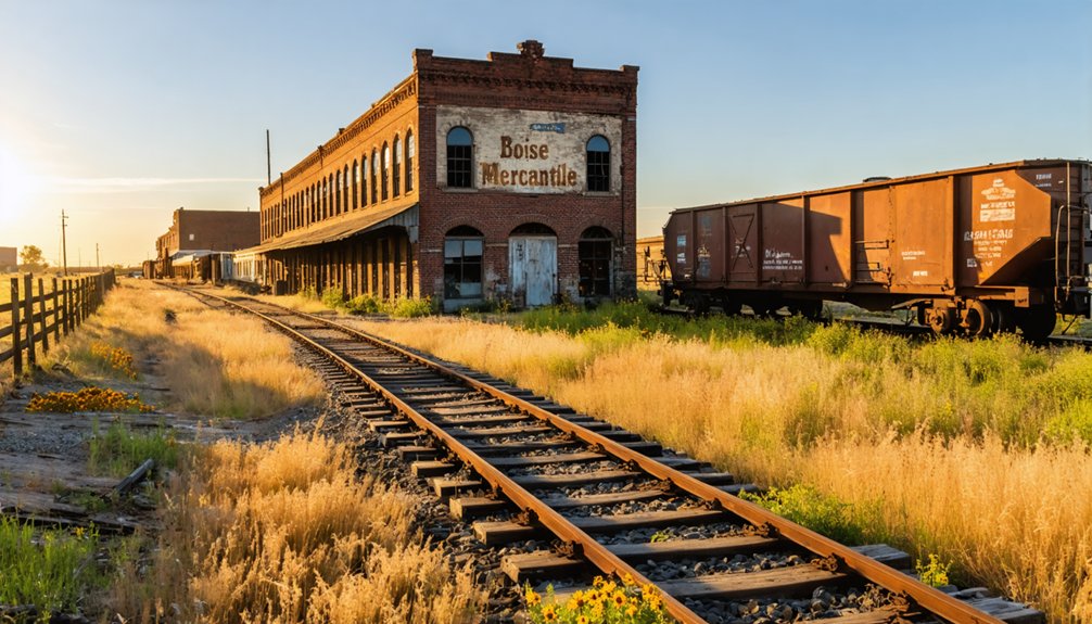 transportation decline and ghost town