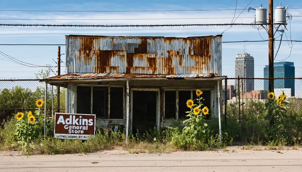 urban expansion transforms adkins