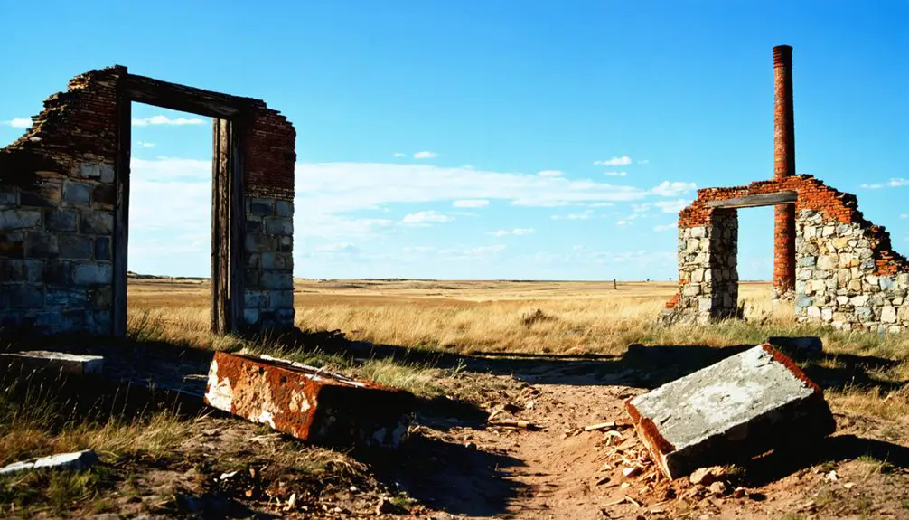 vibrant mining history remnants