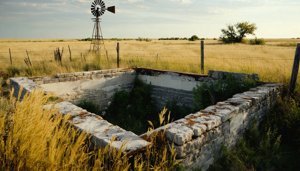 weathered ruins of mendota