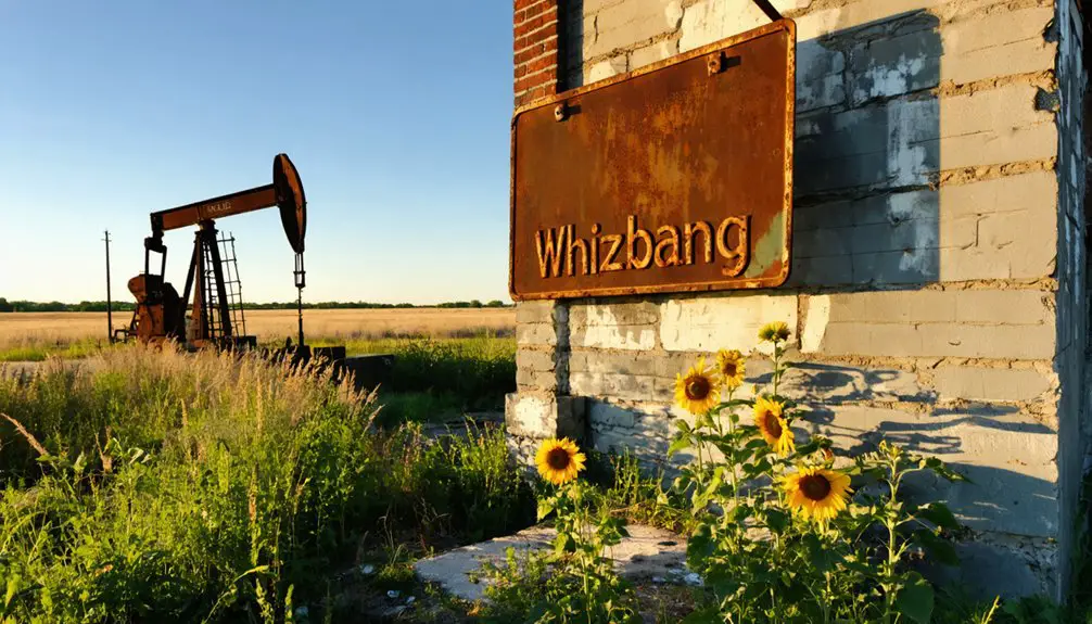 whizbang s ghost town remnants